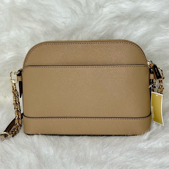 Michael Kors Jet Set Charm Large Crossbody Shoulder Bag in Camel - Picture 5 of 6